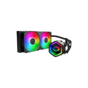 Cooler Master MasterLiquid 240 Core II Procesorius Aušinimo skysčiu rinkinys 12 cm Juoda - Image 2