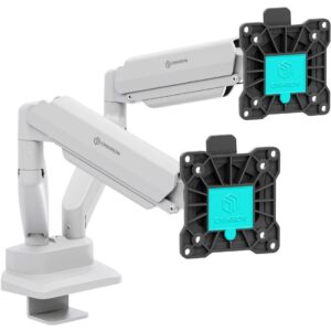 ONKRON G160-BW monitoriaus laikiklis arba stovas 81,3 cm (32") Stalas Balta, Juoda