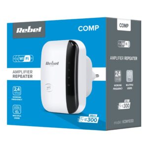 Rebel Wi-Fi signalo stiprintuvas KOM1030 baltas - Image 3