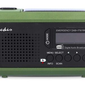 Nedis RDDBCR2000GN radijo imtuvas Nešiojama Skaitmeninis Juoda, Žalia - Image 3
