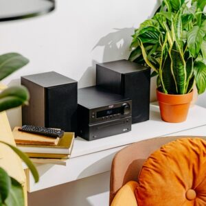 Adler AD 1917 HI-FI bokštas Bluetooth/ CD/ USB/ FM radijas Juodas - Image 2