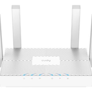 Cudy WR1300E belaidis maršrutizatorius Gigabitinis eternetas Dviguba juosta (2,4 GHz / 5 GHz) Balta