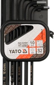 YATO ŠEŠIAKAMPIAI RAKTAI 10vnt. 0561