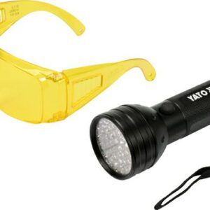 YATO UV PROŽEKTORIUS 51 LED + AKINIAI