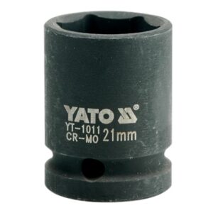 YATO SMŪGINĖ GALVUTĖ 6K 1/2" TRUMPA 21 mm