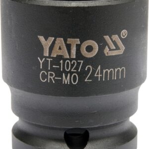 YATO SMŪGINĖ GALVUTĖ 12K 1/2" TRUMPA 24 mm