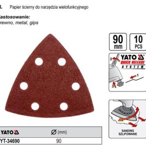YATO ŠVITRINIS POPIERIUS DAUGIAFUNKCINIAM ĮRANKIUI 34690