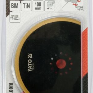 YATO PJŪKLELIS BIM-TIN PLOTIS 100mm...