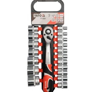 YATO RAKTŲ RINKINYS 1/2" 19el XS