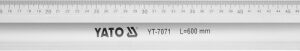 YATO ALIUMININĖ MATAVIMO LINIUOTĖ 600mm 7071