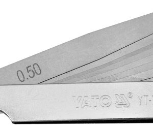 YATO TIESIŲJŲ MATUOKLIS 100mm 10 LAPELIŲ 0.05-0.5mm