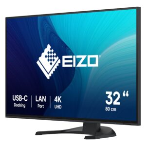 EIZO FlexScan EV3240X-BK kompiuterio monitorius 80 cm (31.5") 3840 x 2160 pikseliai 4K Ultra HD LCD Juoda - Image 2