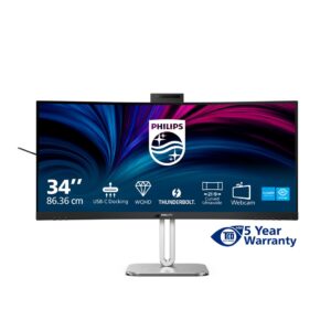 Philips 6000 series 34B2U6603CH/00 kompiuterio monitorius 86,4 cm (34") 3440 x 1440 pikseliai Wide Quad HD LCD Pilka - Image 3