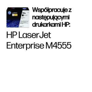 HP 90A Black Original LaserJet Toner Cartridge - Image 2