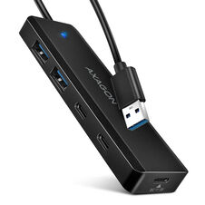 AXAGON HUE-C2A 2x USB3.2 Gen 1 + 2x USB-C 5Gbps Travel hub