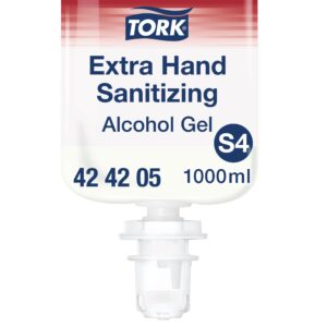 Alkoholinis gelinis rankų dezinfekantas Tork Extra (424205) S4, 1l