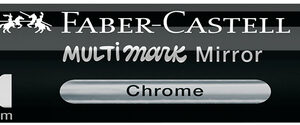 Akrilinis žymeklis Faber-Castell Multimark SP, chromo spalva 551 - Image 3