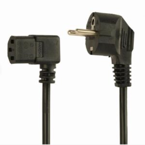 CABLE POWER ANGLED C13 1.8M/PC-186A-075-1.8M GEMBIRD - Image 1