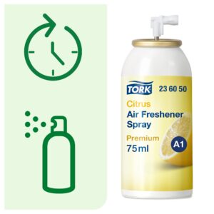 Oro gaiviklis Tork Premium Air-Fresh A1 (236050), 75 ml, citrusinis kvapas - Image 4