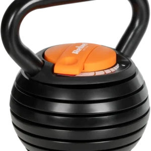 Kettlebell żeliwny automatyczny regulowany 9kg, REBEL ACTIVE