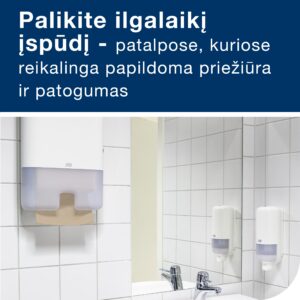 Servetėlės Tork Xpress Advanced (130299) 2 sluoksniai, natūralios spalvos, 180 lapelių - Image 4