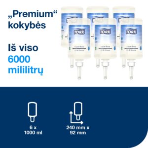 Skystas muilas Tork Premium Industrial (pramoninis) S1 (420401), 1l - Image 2