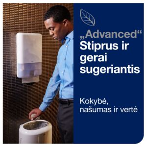 Servetėlės Tork Xpress Advanced (130299) 2 sluoksniai, natūralios spalvos, 180 lapelių - Image 3