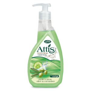 Skystas muilas Attis Olive and Cucumber, 400ml