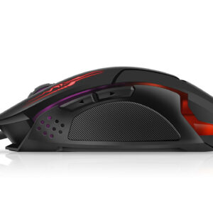 Žaidimų pelė REAL-EL RM-520 Gaming, juodos spalvos - Image 2