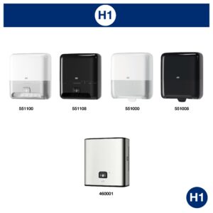 Popieriniai rankšluosčiai Tork Matic Soft Advanced H1 (290067), 2 sluoksniai, baltos spalvos, 150m, 612 lapelių - Image 5