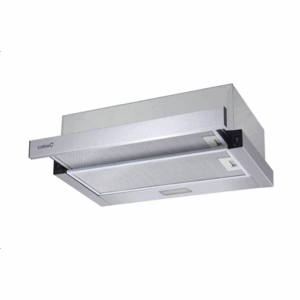 CATA | Hood | TFB-5160 X | Telescopic | Energy efficiency class C | Width 59.5 cm | 300 m³/h | Mechanical | CSLED | Stainless steel - Image 1