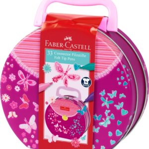 Flomasterių rinkinys Faber-Castell 33 spalvų, rankinė