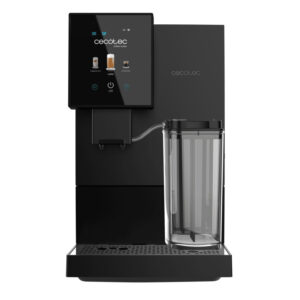 Cecotec Coffee Maker | Cremmaet Compactccino Connected | Pump pressure 19 bar | Built-in milk frother | Super-automatic | Black