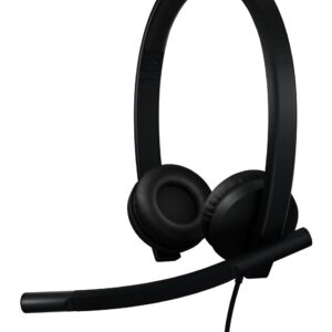 STEREO AUSINĖS H570E USB/JUODOS 981-001431 LOGITECH