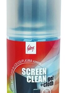 Purškiamas gelinis ekranų valiklis College, LCD/LED/Plasma, 200ml+mikropluošto šluostė
