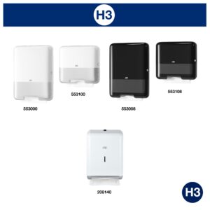 Servetėlės Tork Singlefold Advanced H3 (290163), 2 sluoksniai, baltos spalvos, 250 lapelių - Image 5