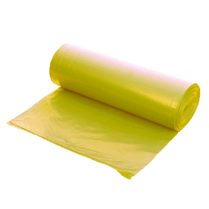 Šiukšlių maišai 20l 20vnt (geltoni)