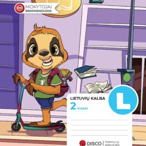 Formulių sąsiuvinis pradinukams (2 klasė), Lietuvių kalba, 14 lapų, linijomis