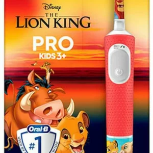 Oral-B Electric Toothbrush | Pro Kids 3+ Lion King | Rechargeable | For kids | Number of brush heads included 1 | Number of teeth brushing modes 2