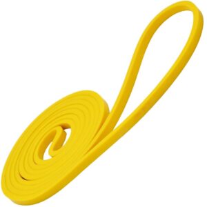 GUMINĖ PASIPRIEŠINIMO JUOSTA TRENIRUOTĖMS POWER BAND GELTONA REA TAPE 330104 - Image 2