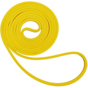 GUMINĖ PASIPRIEŠINIMO JUOSTA TRENIRUOTĖMS POWER BAND GELTONA REA TAPE 330104 - Image 3