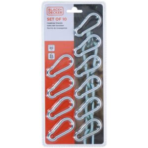 PLIENINIS KARABINAS 10VNT BLACK + DECKER 239538 - Image 7