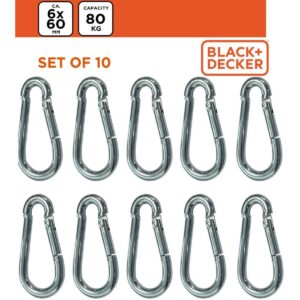 PLIENINIS KARABINAS 10VNT BLACK + DECKER 239538 - Image 8