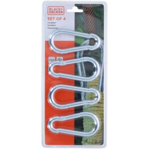 PLIENINIS KARABINAS 4VNT BLACK + DECKER 239965