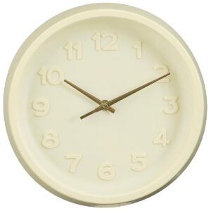 SIENINIS LAIKRODIS TING SKERSMUO 27CM MICA KREMINIS 671685