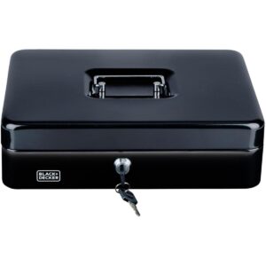 METALINĖ KASUTĖ PINIGAMS IR DOKUMENTAMS BLACK + DECKER 2240077 - Image 6