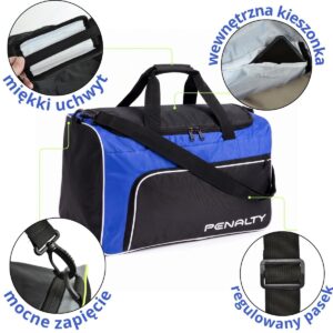 SPORTINIS KREPŠYS PENALTY BAG MALA GYM S11 MEDIUM MĖLYNAS 4029743 - Image 4