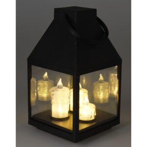 LATARNIA LAMPION ADWENTOWY RORATY LED 25CM 3 ŚWIECE 7094559 - Image 7