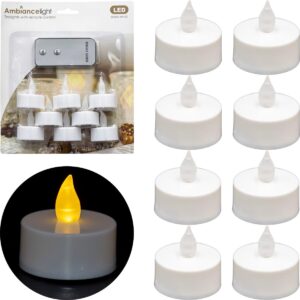 ZESTAW 8 ŚWIECZEK TEA LIGHT LED Z PILOTEM 234900