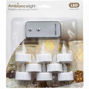 ZESTAW 8 ŚWIECZEK TEA LIGHT LED Z PILOTEM 234900 - Image 10